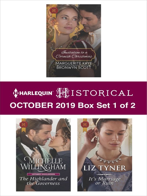 Title details for Harlequin Historical October 2019--Box Set 1 of 2 by Marguerite Kaye - Available